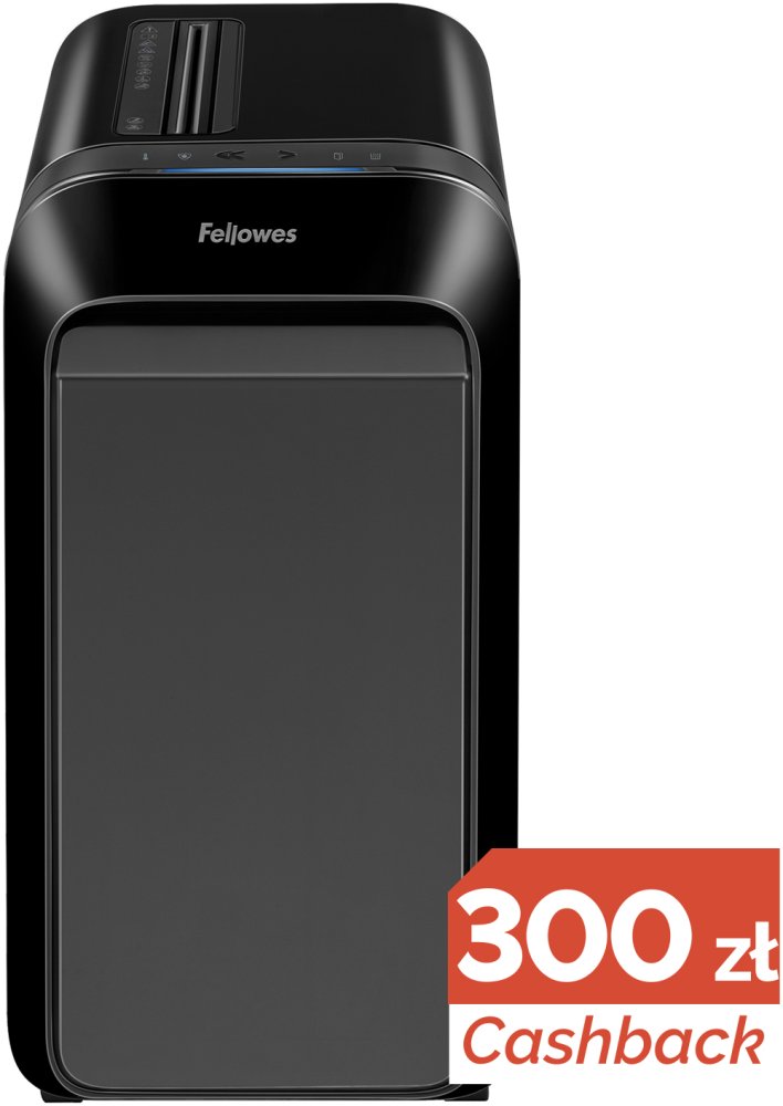 Niszczarka do papieru Fellowes LX220, miniścinek 4x12mm, 20 kartek, P-4/T-4 DIN, czarny