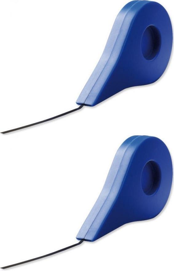 2x Taśma do tablic suchościeralnych Nobo, samoprzylepna, 3mm x 10m, czarny