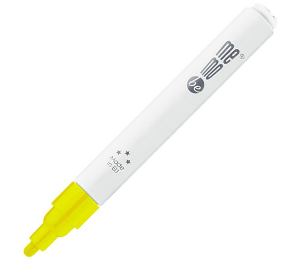 Marker olejowy MemoBe MM301, okrągła, 2-4mm, żółty