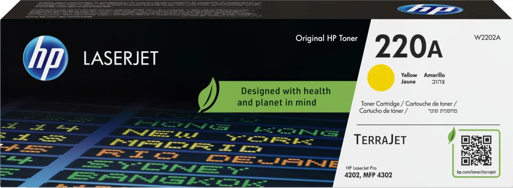 Toner HP 220A (W2202A), 1800 stron, yellow (żółty)