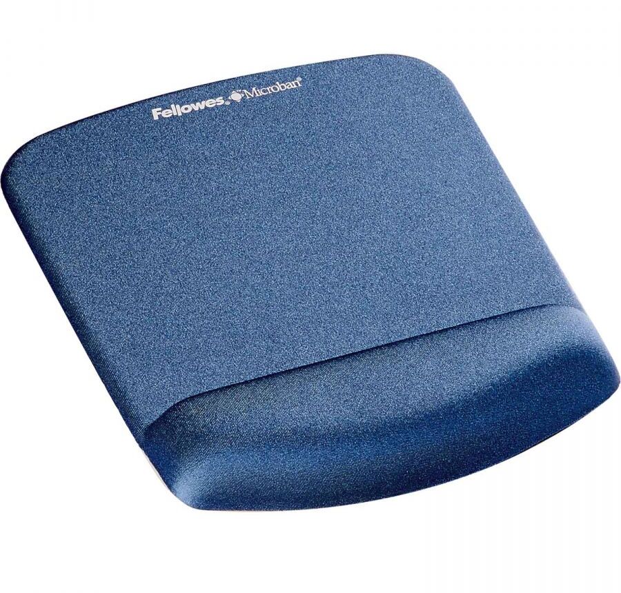 Podkładka piankowa pod mysz i nadgarstek Fellowes PlushTouch, 200x245x20mm, niebieski