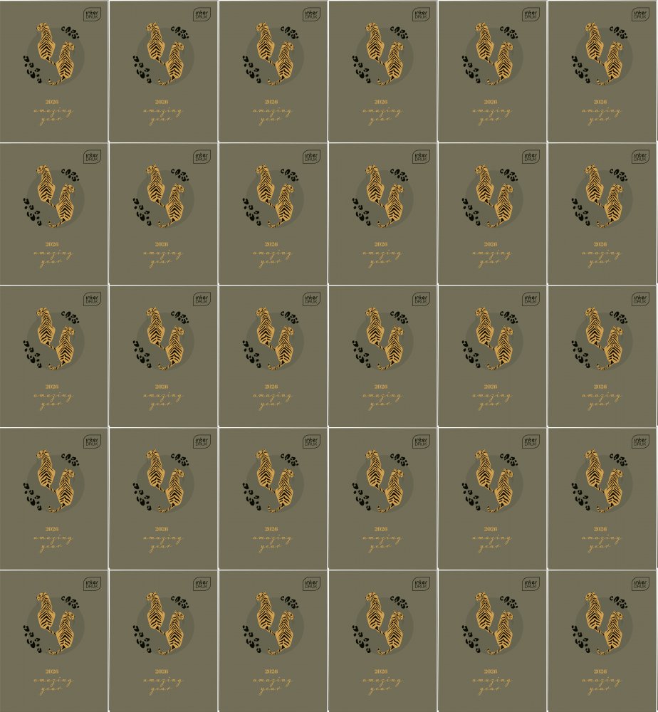 40x Kalendarz kieszonkowy 2026, Interduk, 8x10.5cm, tygodniowy, mix wzorów