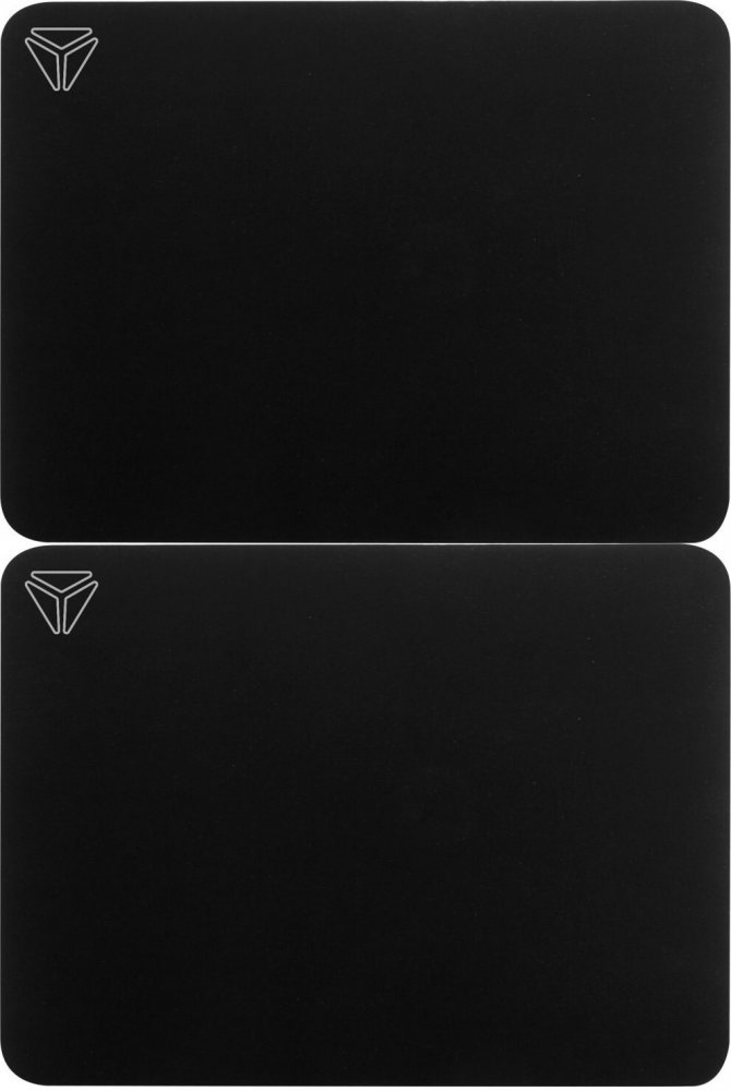 2x Podkładka pod mysz Yenkee YPM 35 Speed Top M, 350x280x3 mm, czarny