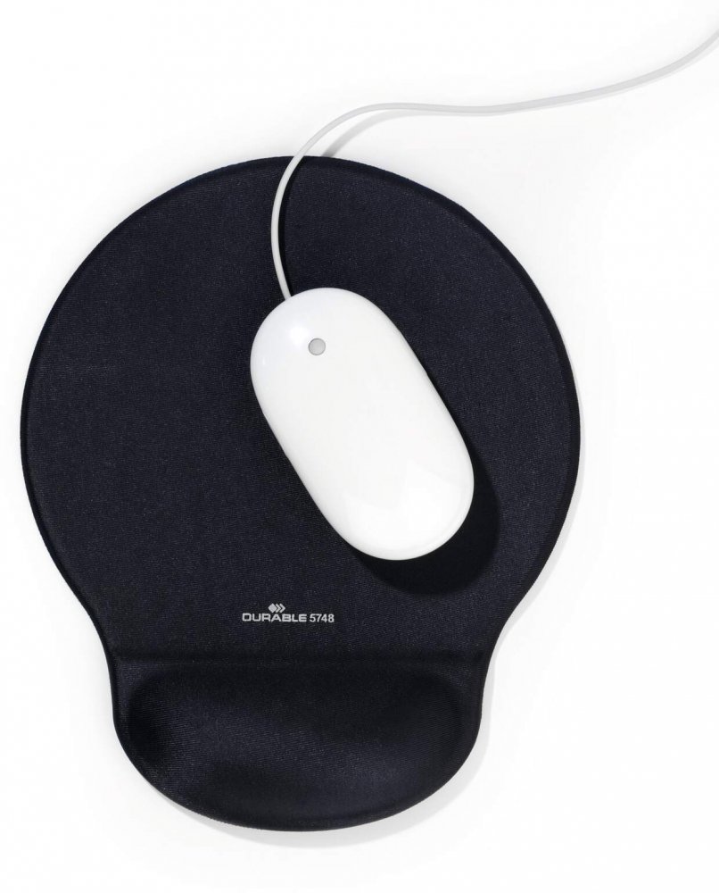 Podkładka żelowa pod mysz Durable Ergotop, 26x230x260mm, antracytowy