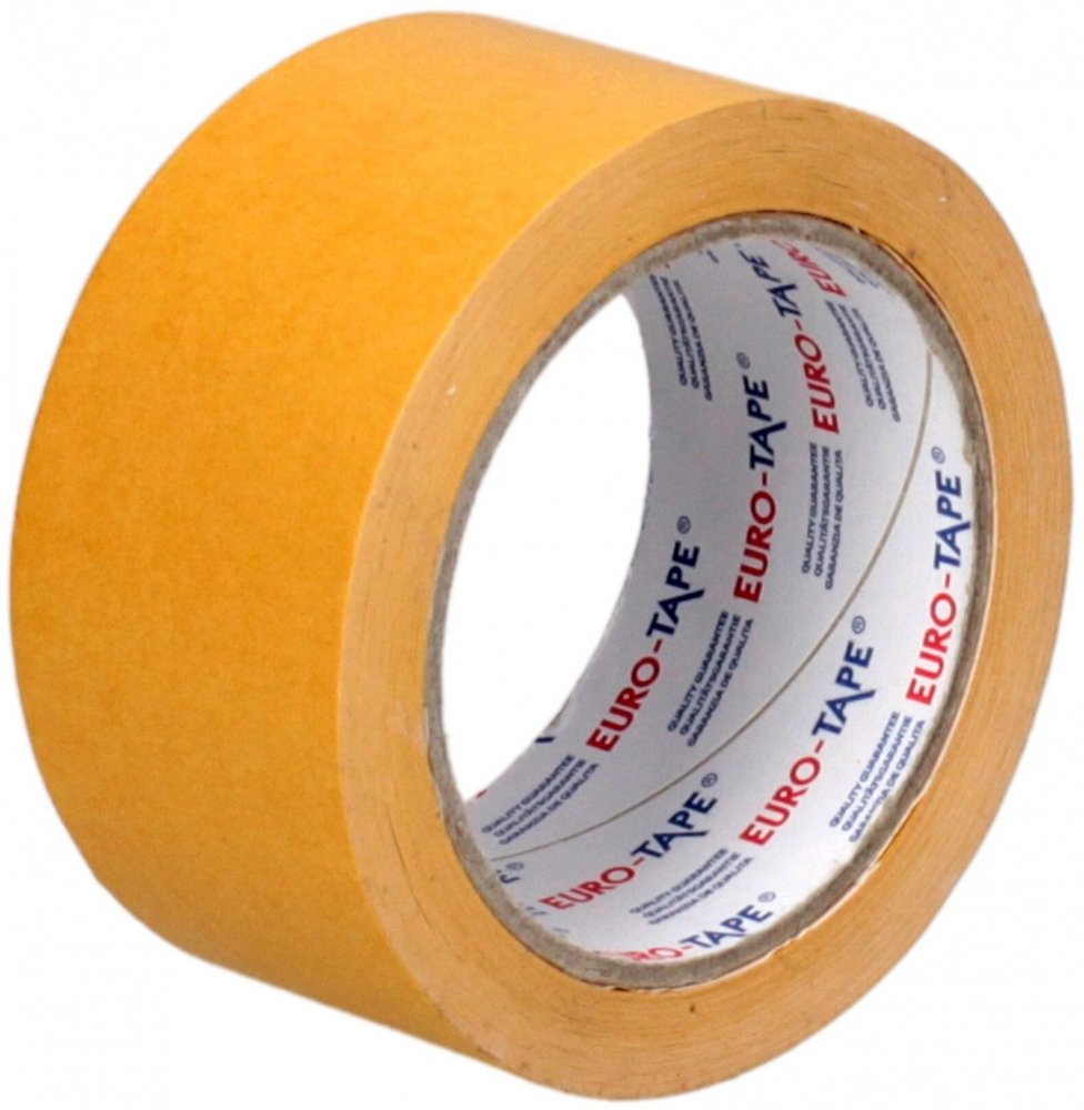 Taśma dwustronna Dalpo, Euro Tape, 50mm x 25m, biały