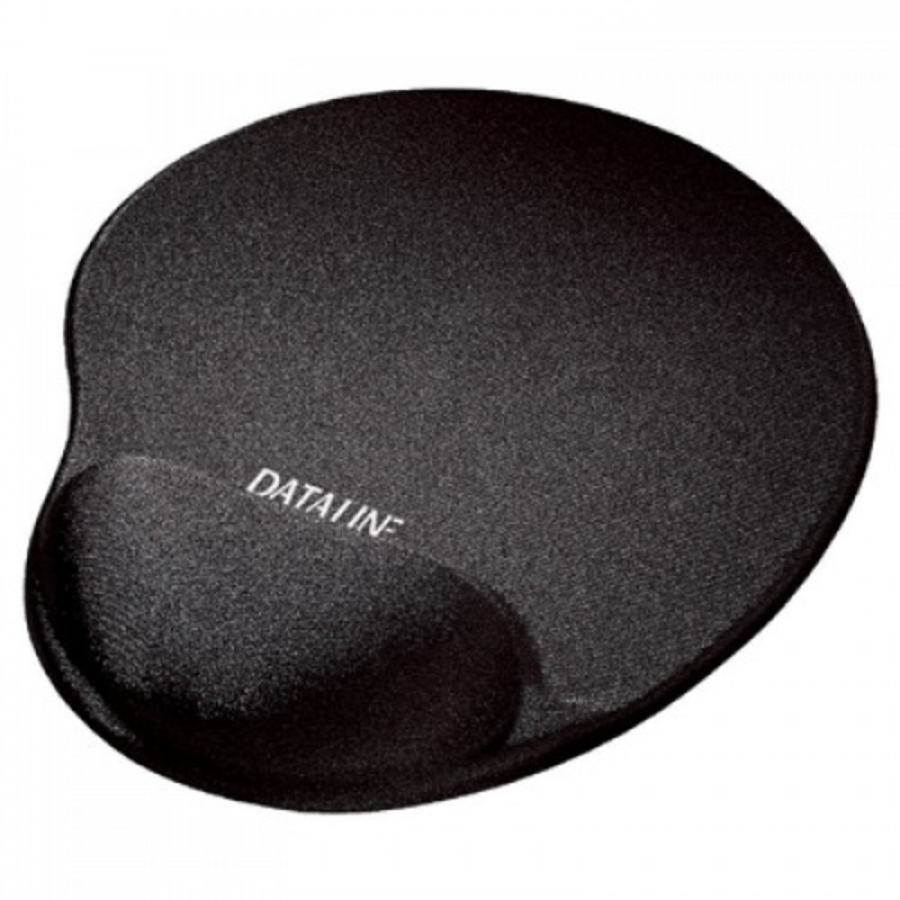 Podkładka pod mysz Dataline, 300x35x260mm, żelowa, czarny