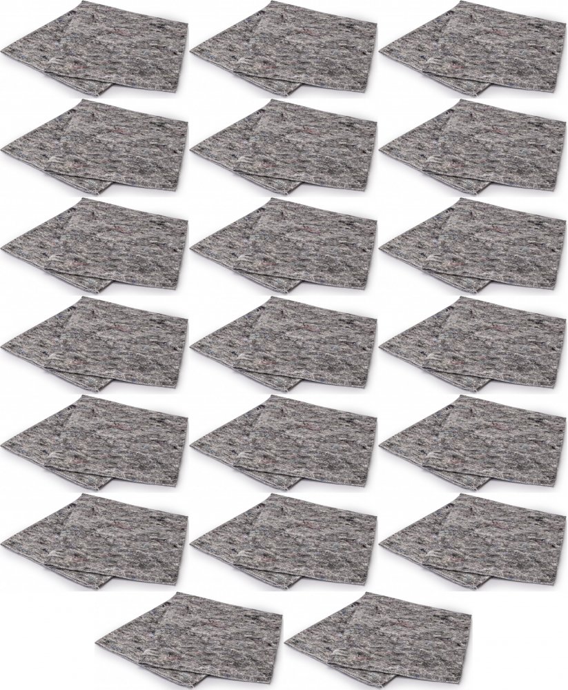 20x Ścierka do podłogi Azur, 60x70cm, 1 sztuka, szary