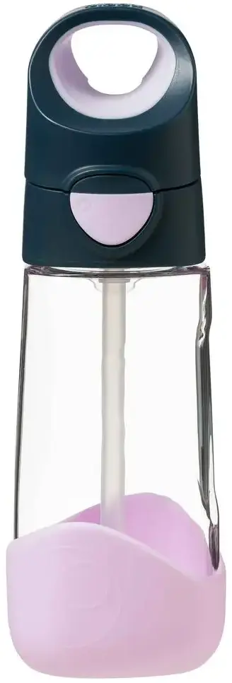 Bidon na wodę B.Box, ze słomką, tritan, 450ml, Indigo Rose