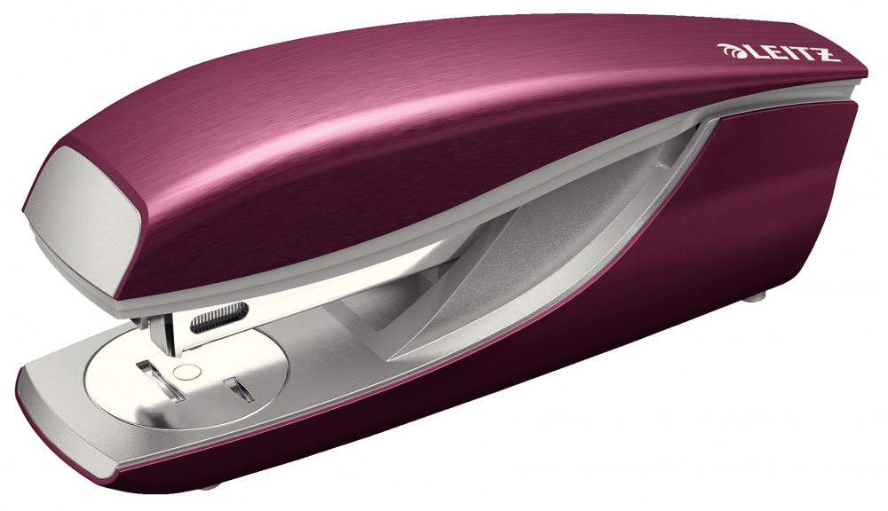 Zszywacz Leitz New Nexxt Style, do 30 kartek, rubinowa czerwień