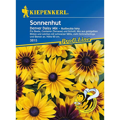 1 pac, Rudbeckia (Bulgări de soare) Denver Daisy - Semințe: Mod de ambalare: 1 pac