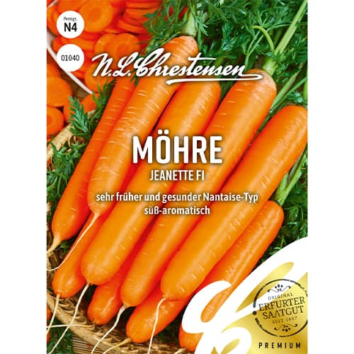 1 pac, Morcovi Jeanette F1 - Semințe: Mod de ambalare: 1 pac