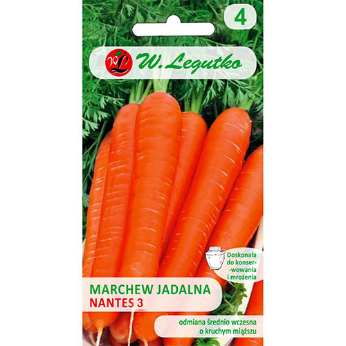 1 pac, Morcovi Nantes 2 - Semințe: Mod de ambalare: 1 pac