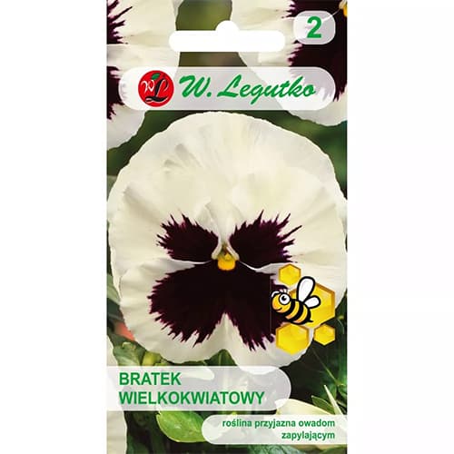 1 pac, Panseluțe Silverbride Legutko - Semințe: Mod de ambalare: 0.5 g