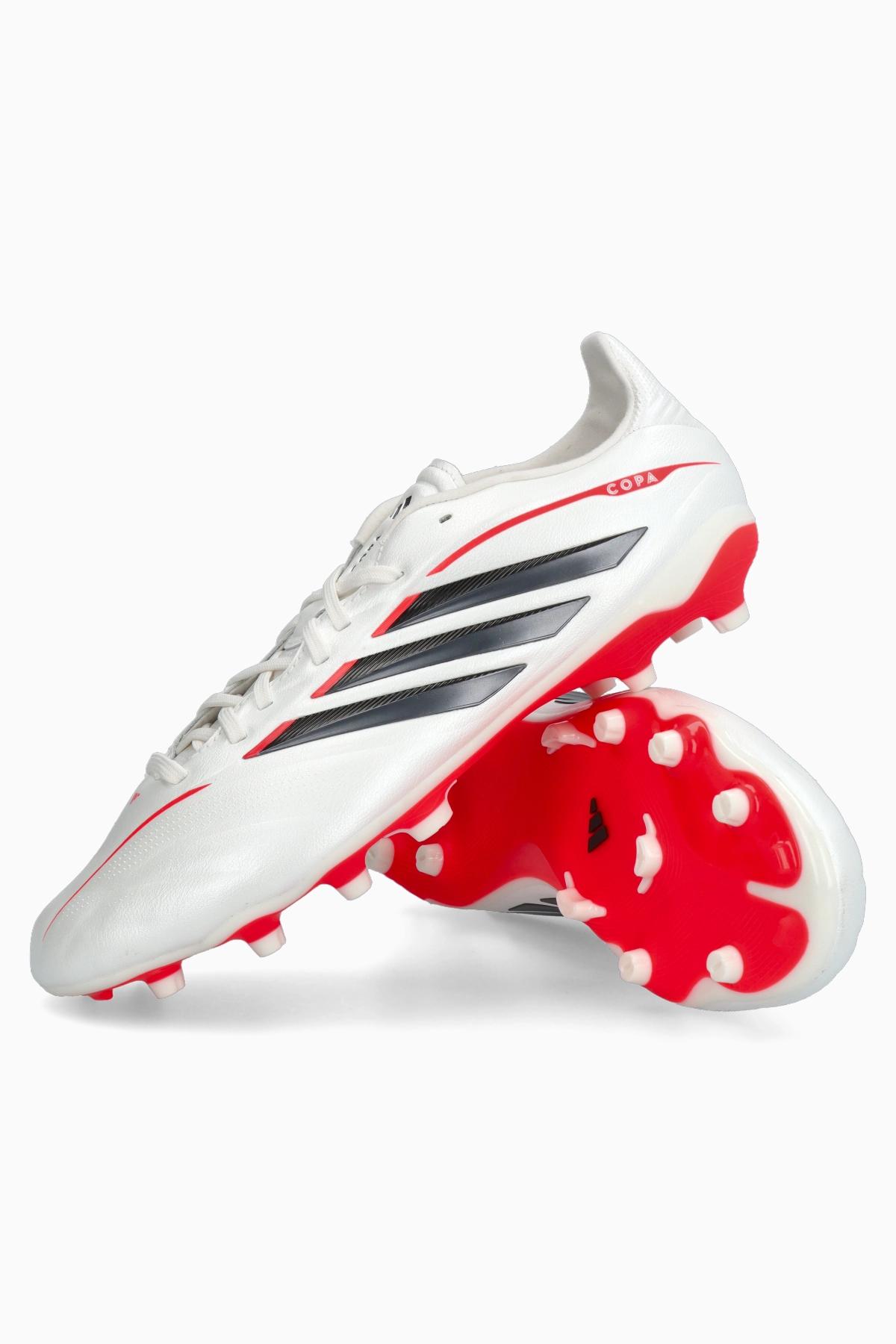 Korki adidas Copa Pure IV Elite FG/MG Junior - Srebrny