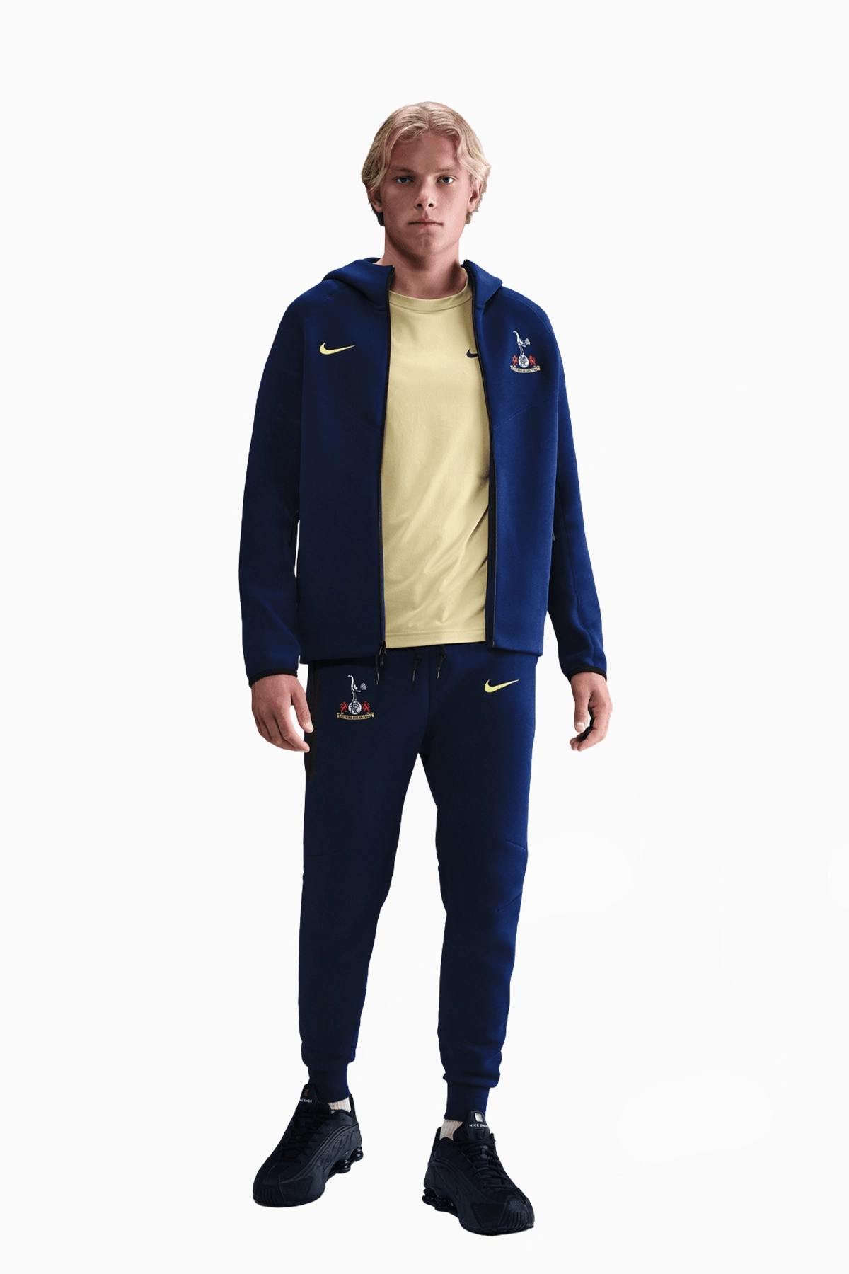 Bluza z kapturem Nike Tottenham Hotspur 25/26 Tech Windrunner - Granatowy