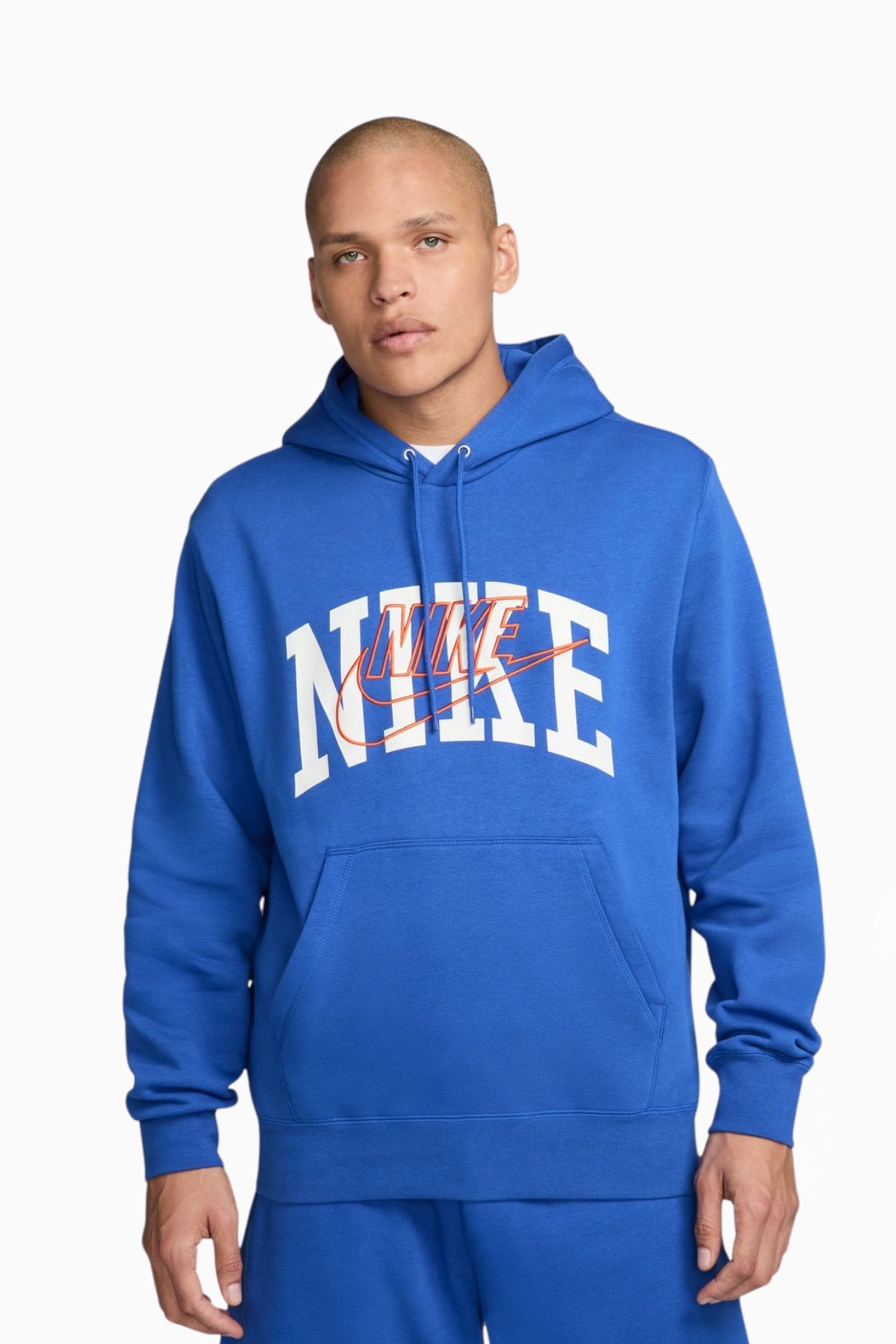 Bluza z kapturem Nike Club Fleece - Niebieski
