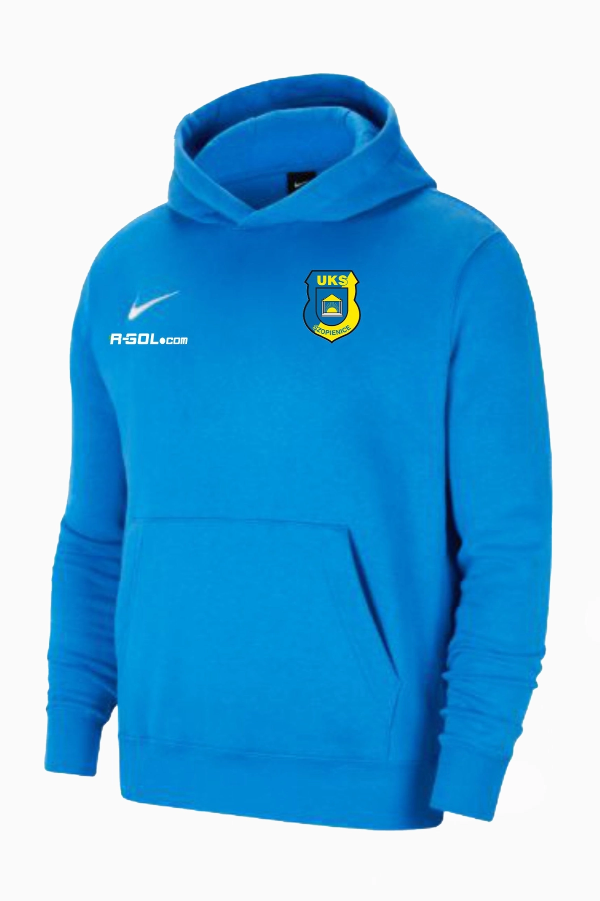 Bluza z kapturem Nike UKS Szopienice 25/26 - Niebieski