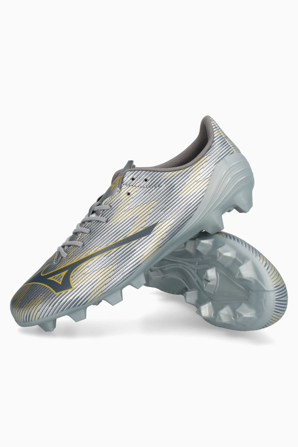 Korki Mizuno Alpha Select - Srebrny