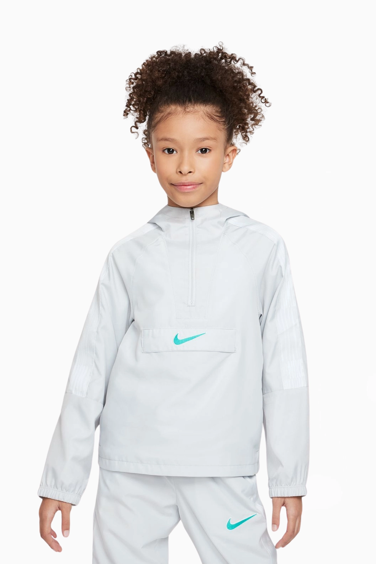 Bluza z kapturem Nike Dri-FIT Academy Junior - Biały