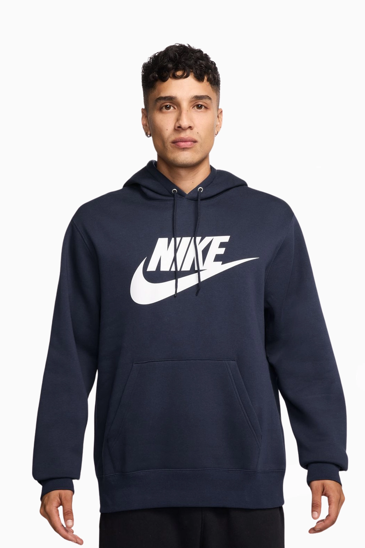 Bluza z kapturem Nike Club - Granatowy