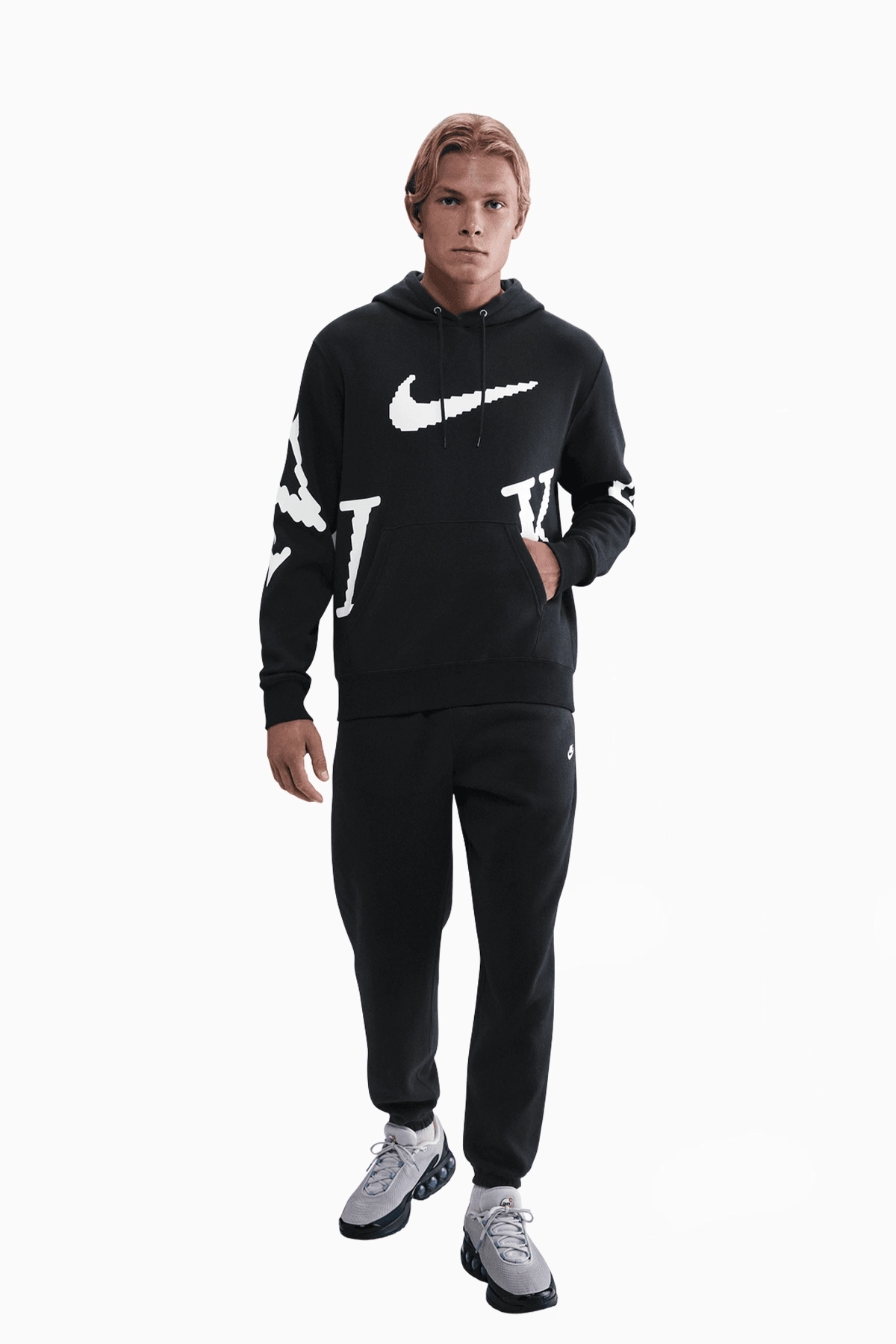 Bluza z kapturem Nike Club Fleece - Czarny