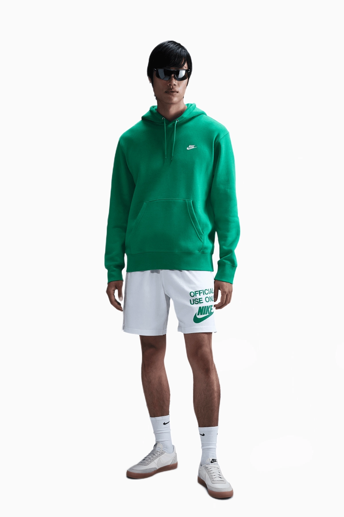 Bluza z kapturem Nike Club - Zielony