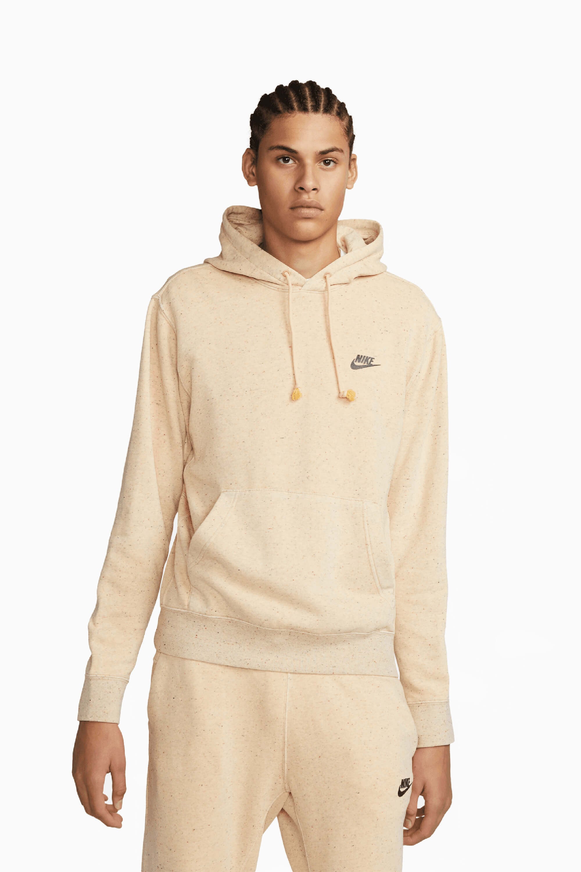 Bluza z kapturem Nike Club Fleece - Żółty