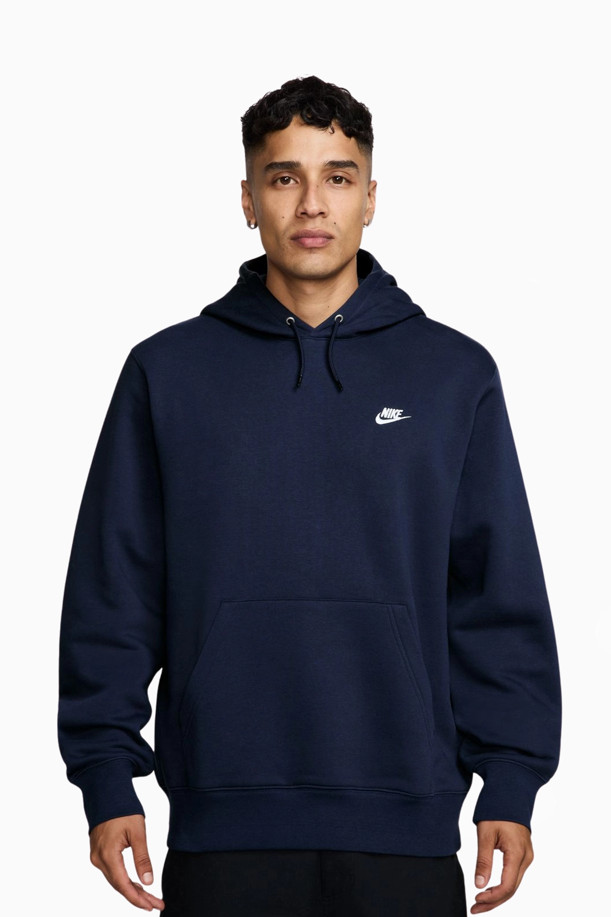 Bluza z kapturem Nike Club - Granatowy
