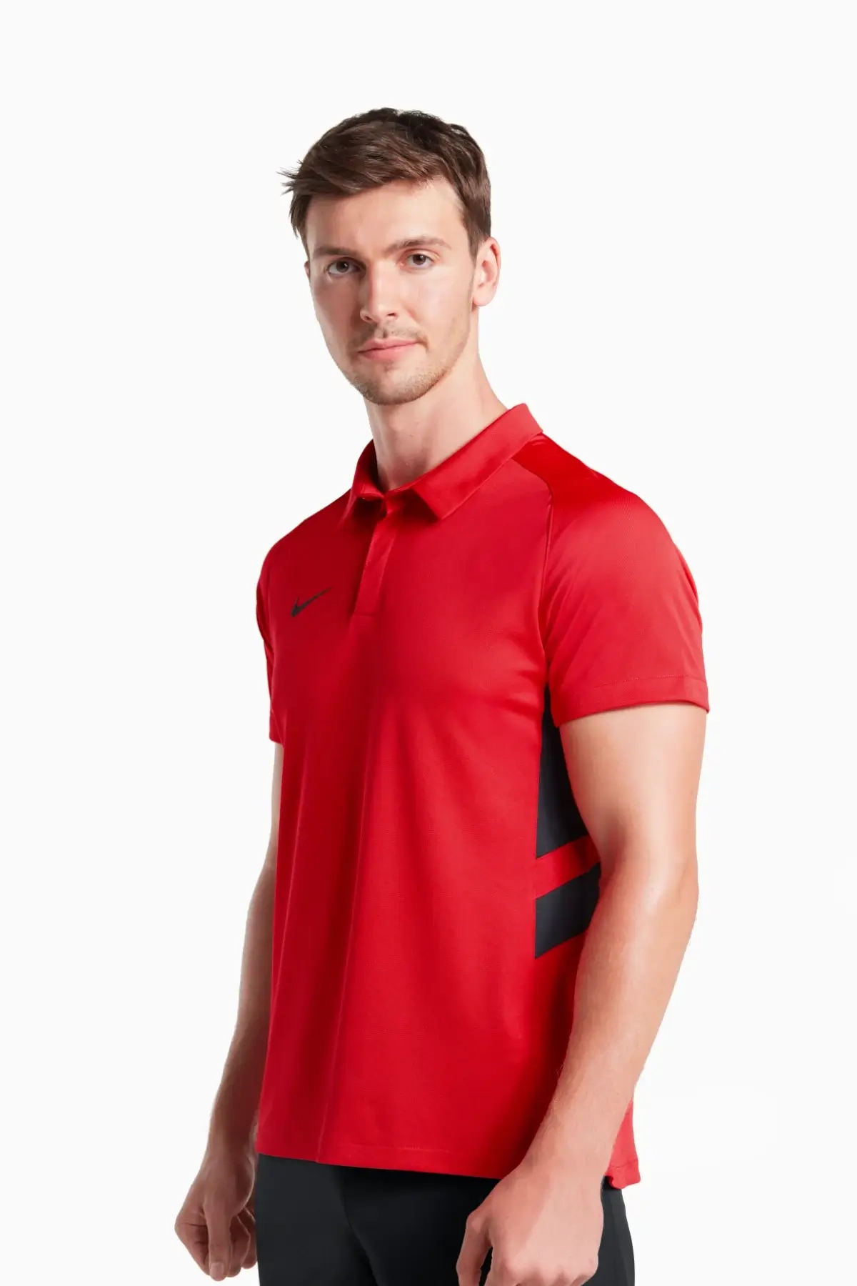 Koszulka Nike Team Short Sleeve Polo - Czerwony