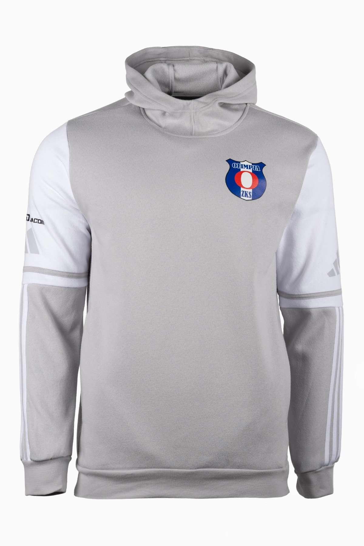 Bluza z kapturem adidas Olimpia Zambrów 25/26 - Szary
