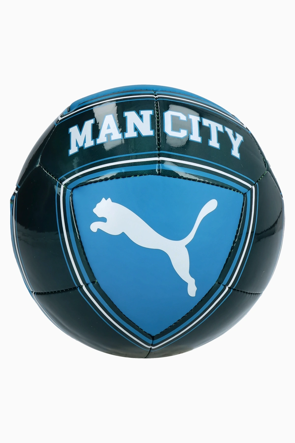 Piłka Puma Manchester City 25/26 FtblCulture rozmiar 1/Mini - Zielony