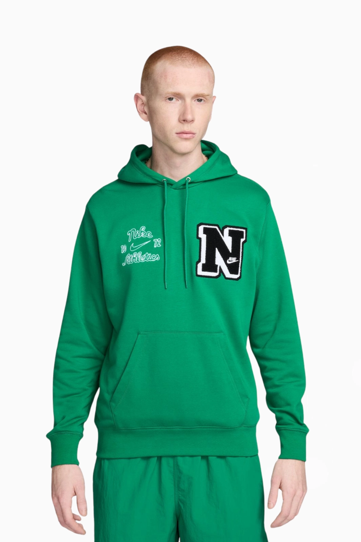 Bluza z kapturem Nike Club Fleece - Zielony