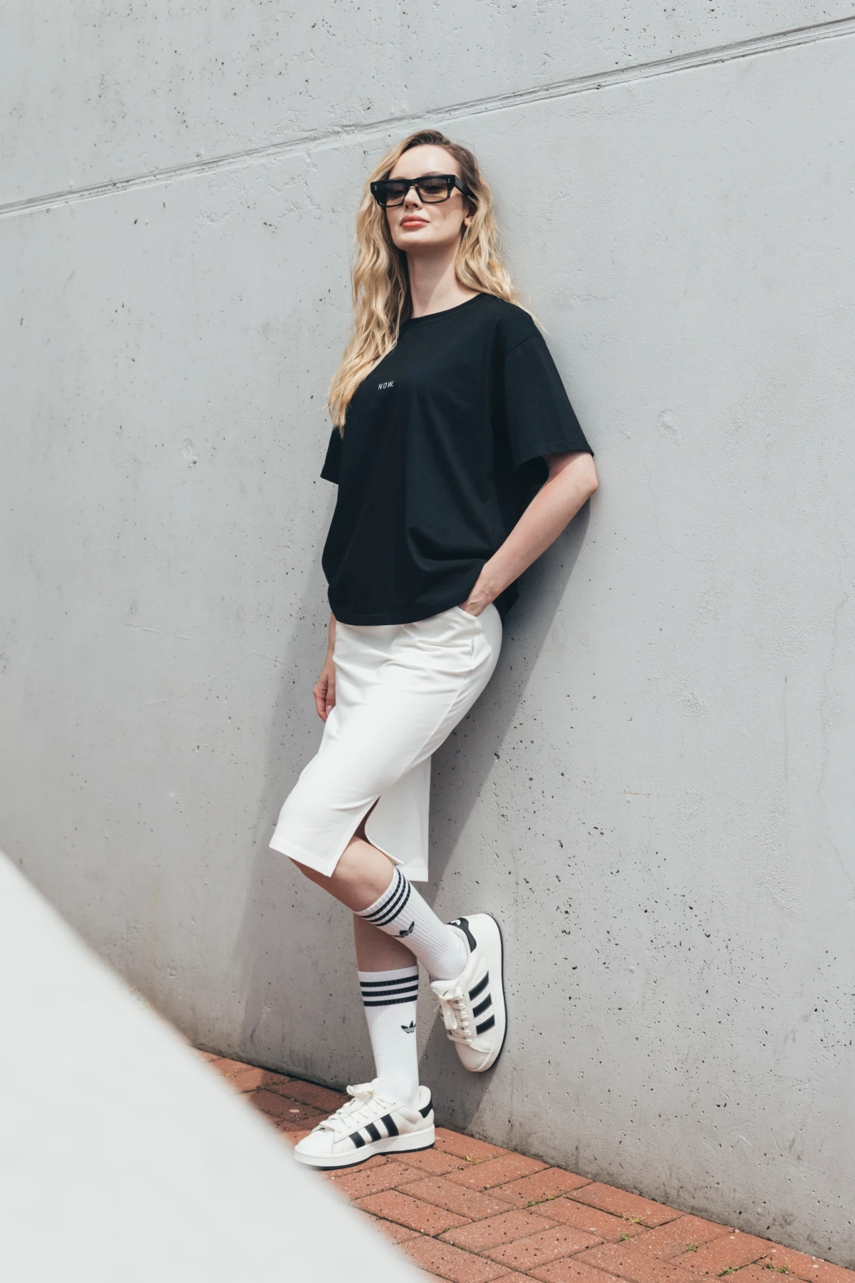 Spódnica R-GOL Damska - Biały