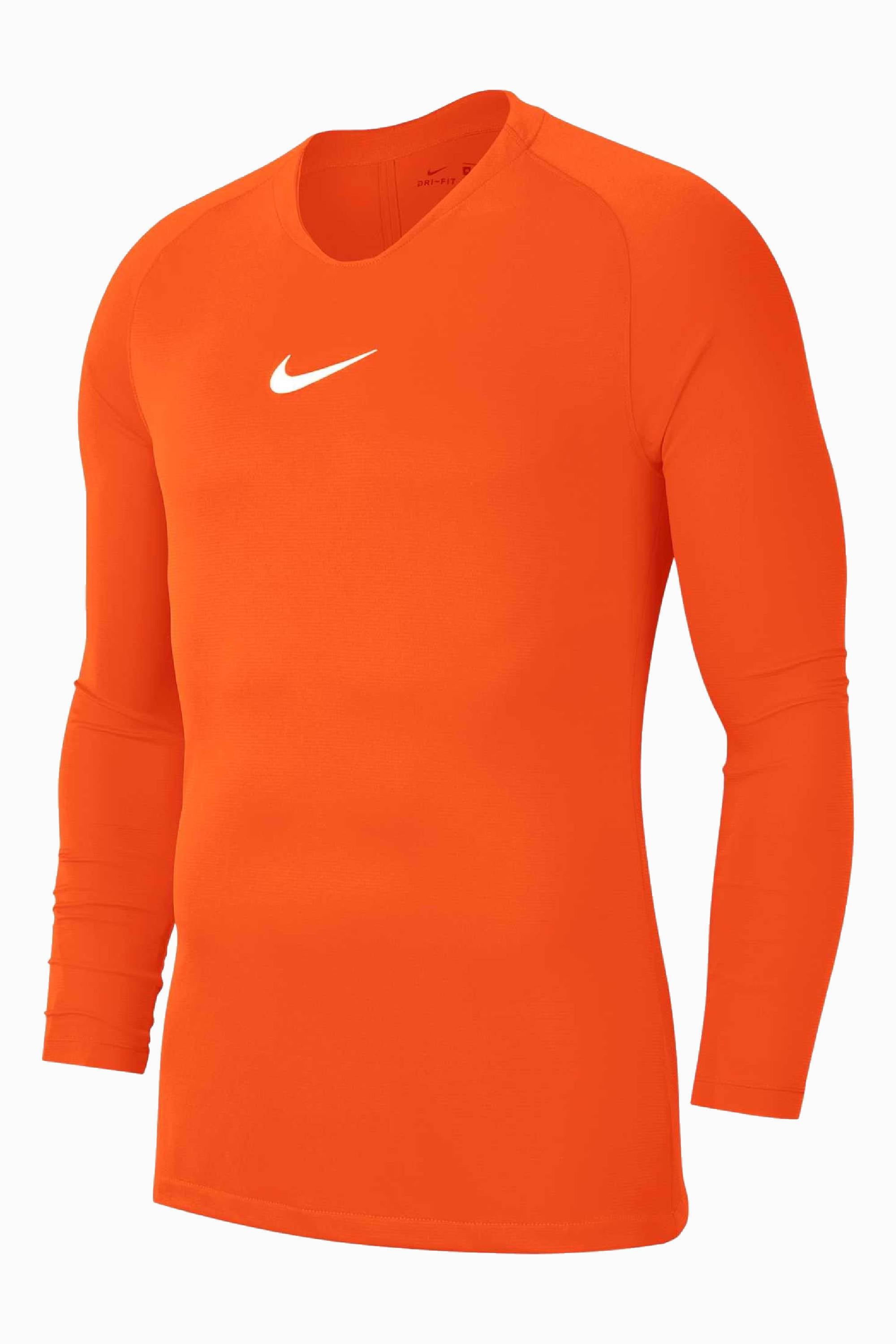 Koszulka Termoaktywna Nike Dry Park First Layer LS Junior - Pomarańczowy
