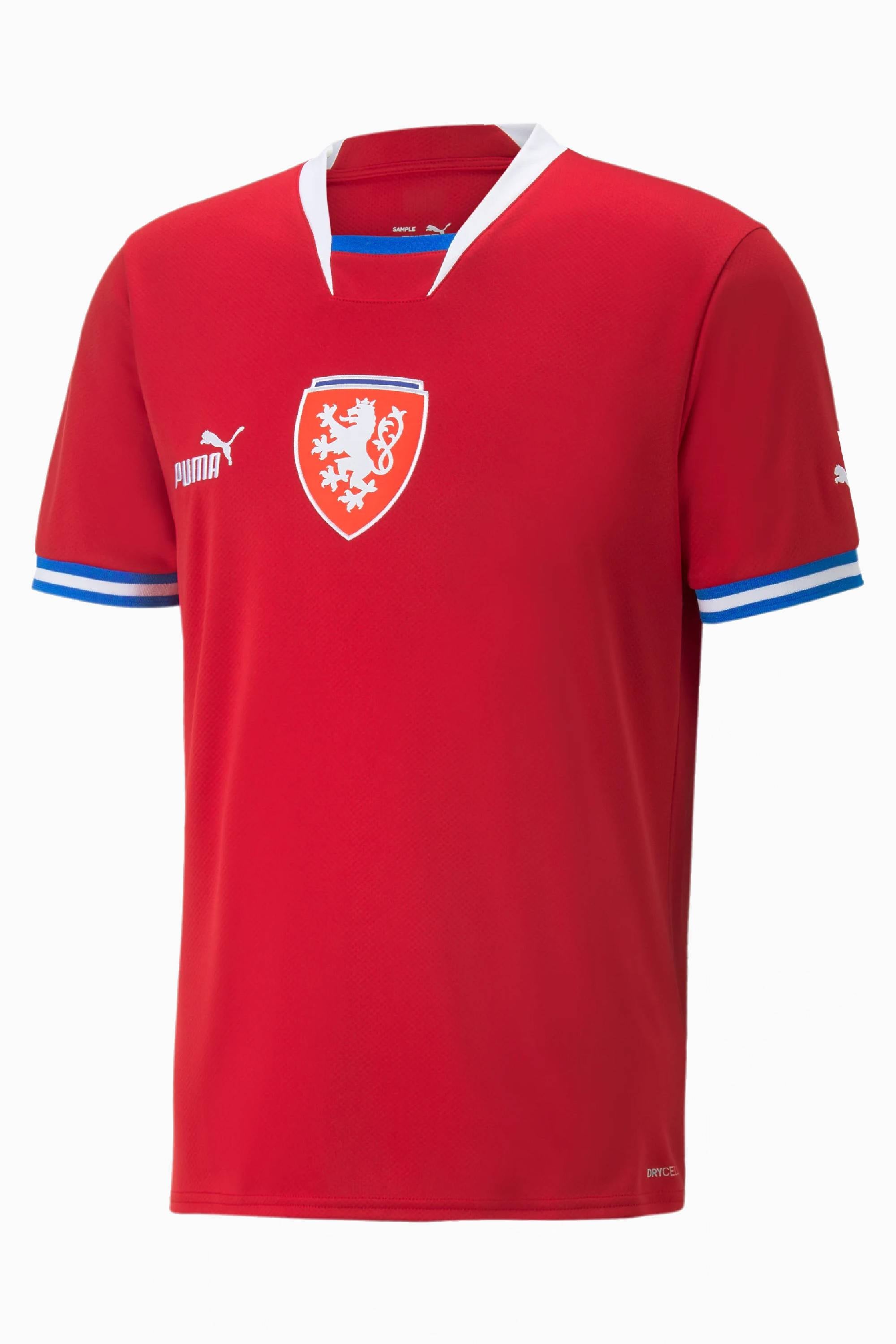 Koszulka Reprezentacji Czech Puma 22/23 Domowa Replica - Czerwony
