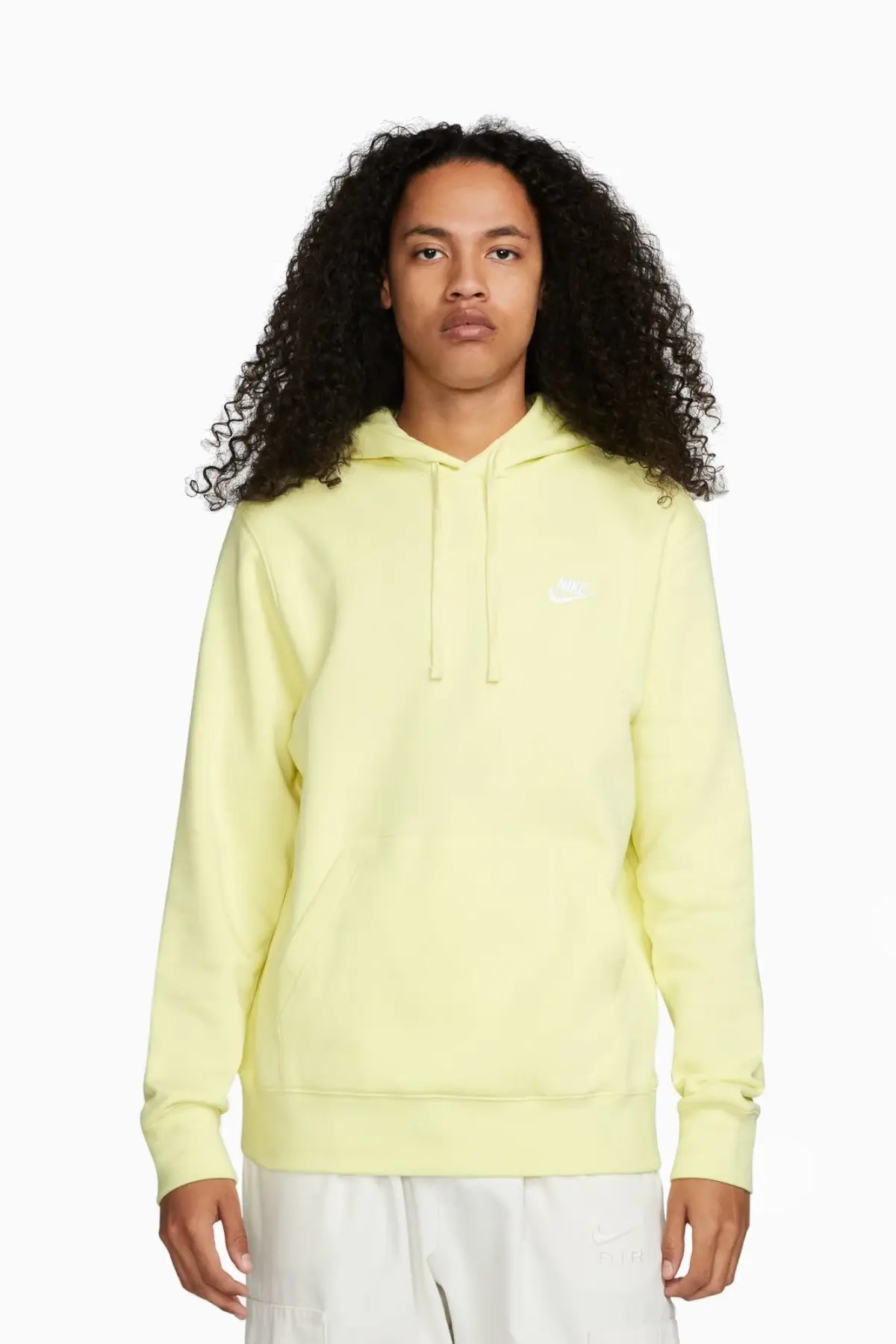 Bluza z kapturem Nike Sportswear Club Fleece - Żółty