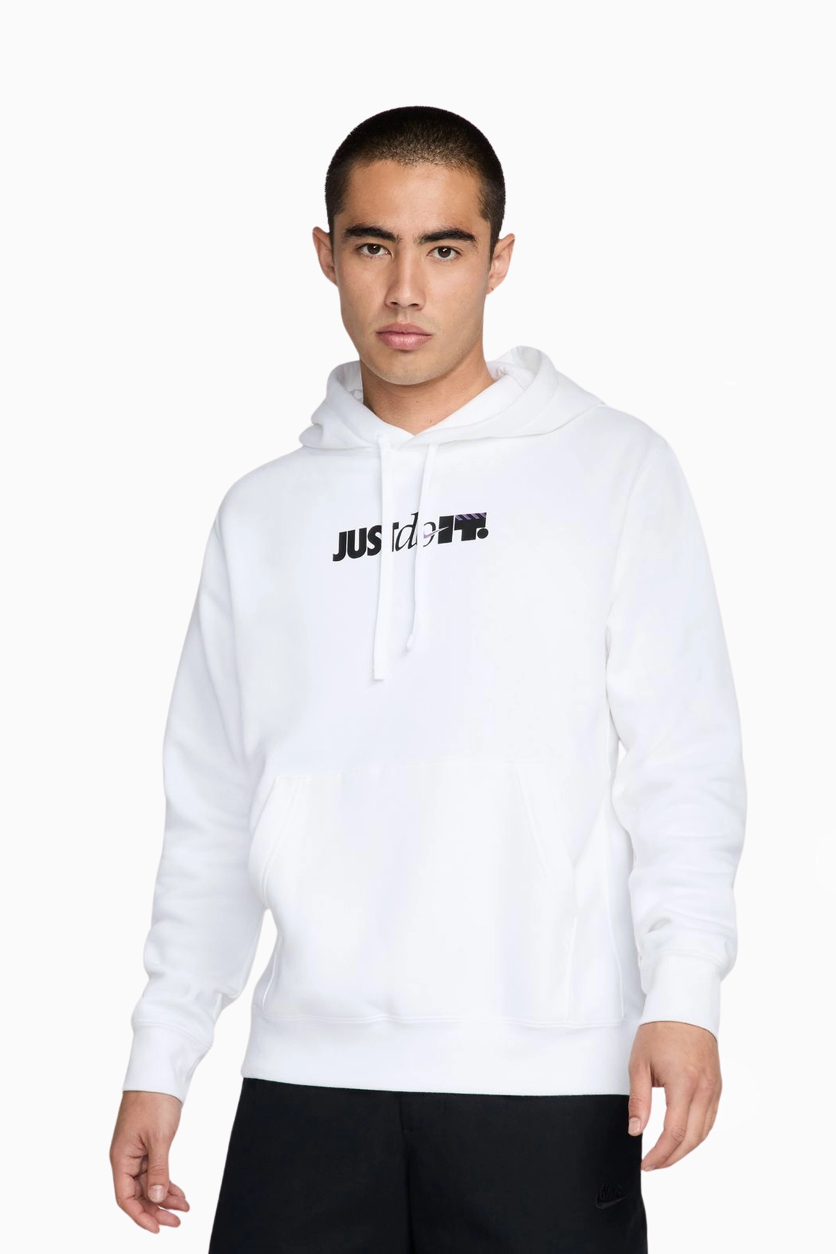 Bluza z kapturem Nike Club - Biały