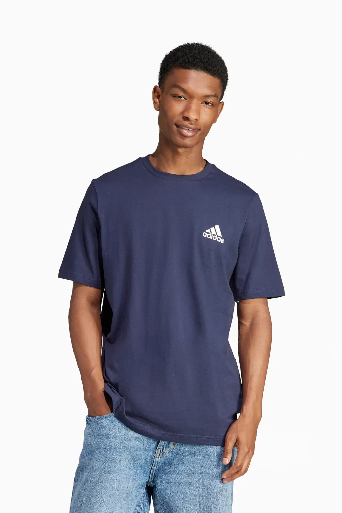 Koszulka adidas Tiro Wordmark Graphic - Granatowy