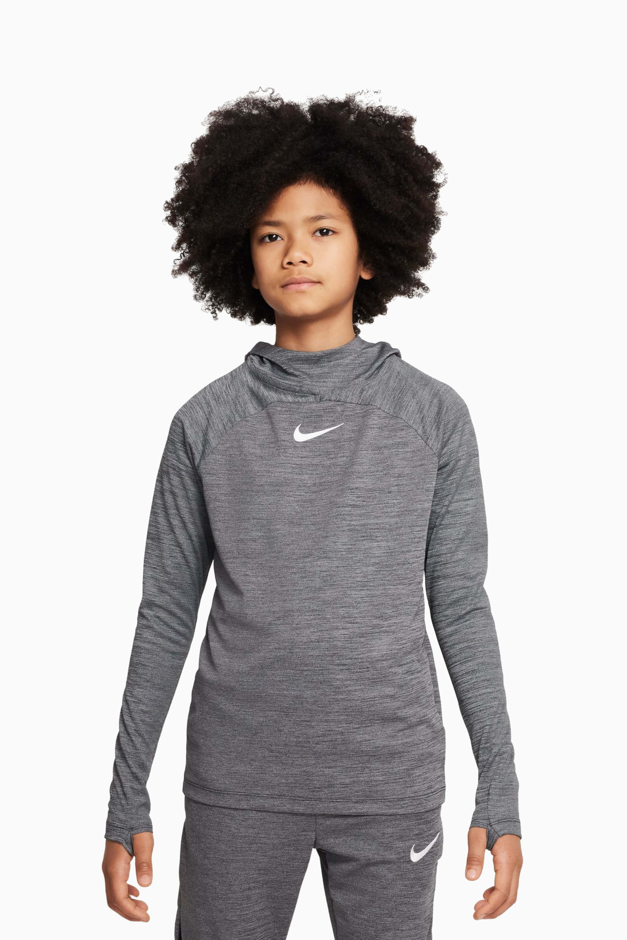 Bluza z kapturem Nike Dri-FIT Academy Junior - Szary