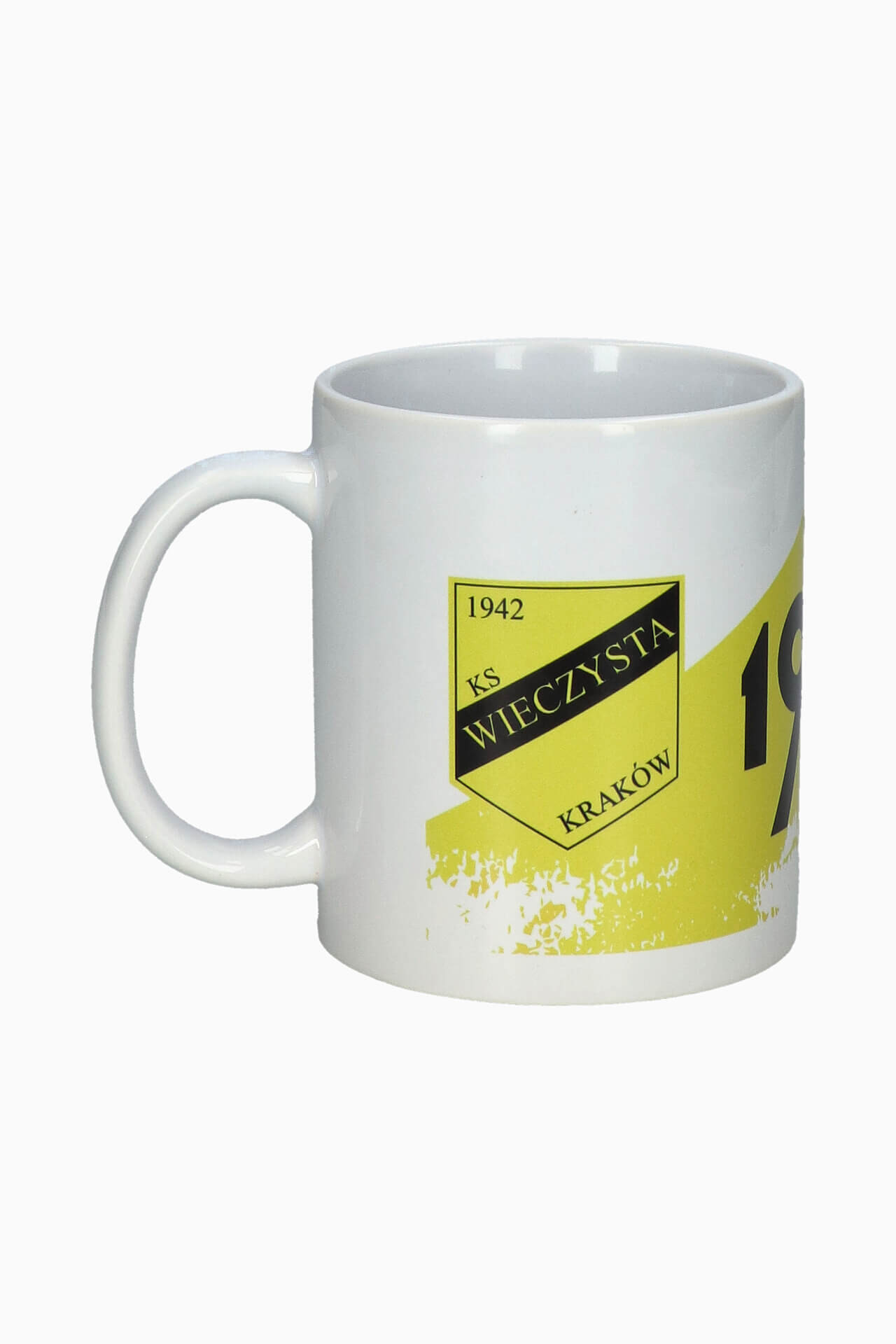Kubek KS Wieczysta Kraków - Biały