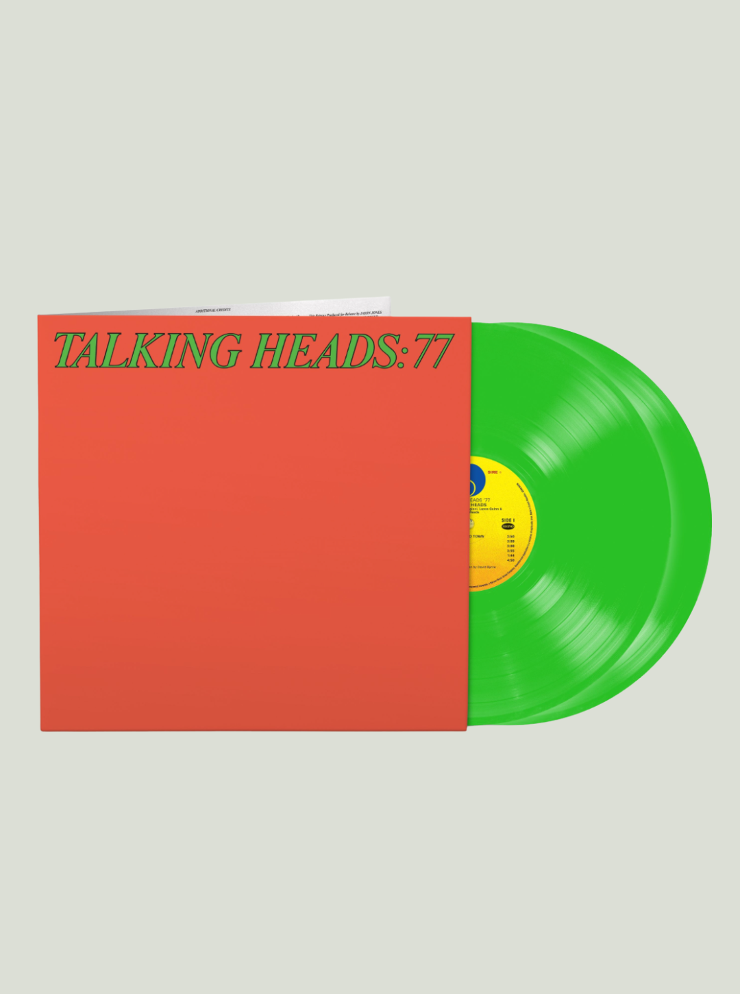 Płyta winylowa Talking Heads - Talking Heads: 77 (Transparent Green Vinyl)