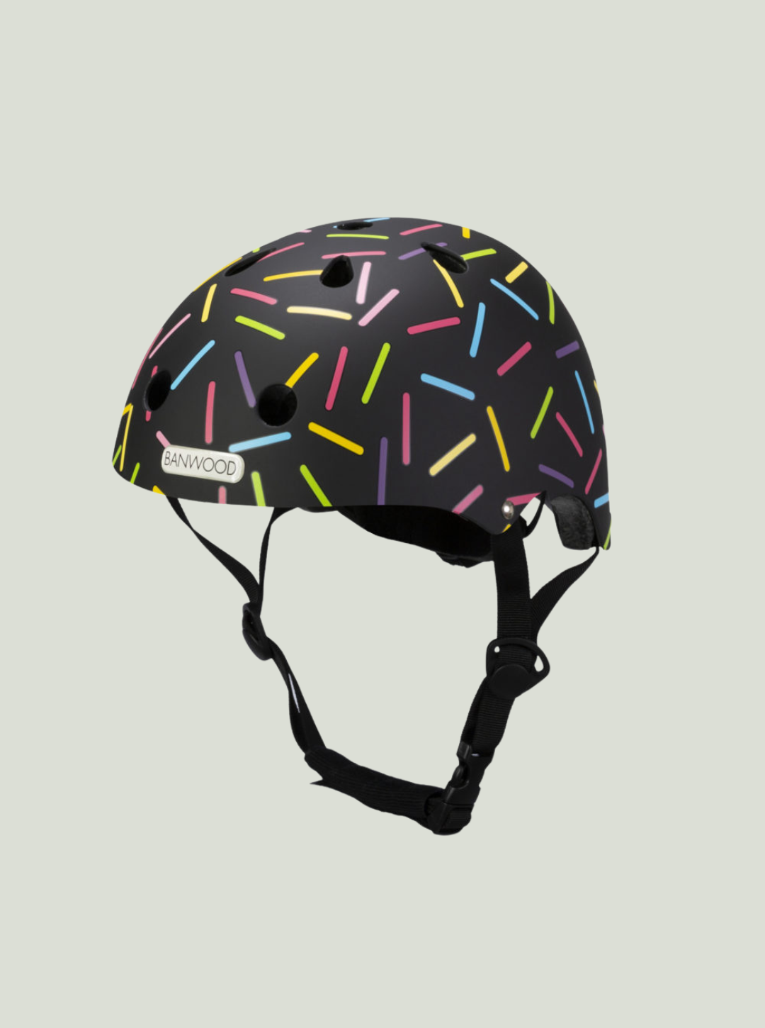 Banwood dziecięcy kask rowerowy Marest Allegra black (3-7 lat)