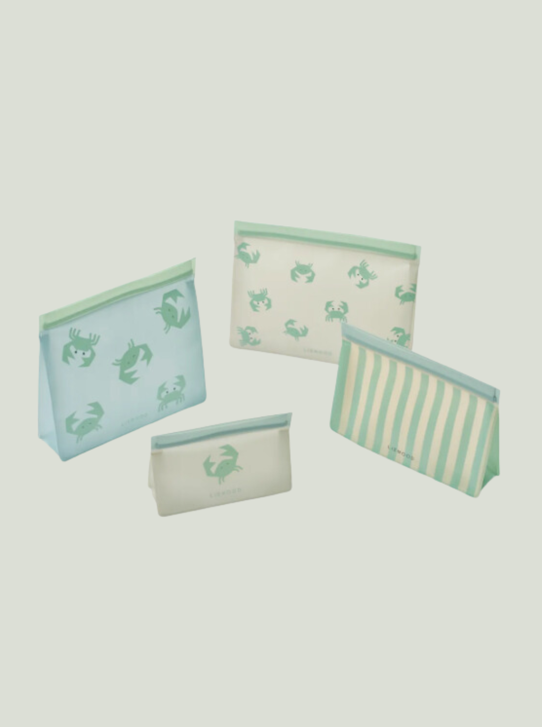 Woreczki na jedzenie Keith 4-Pack Crab / Sandy LIEWOOD