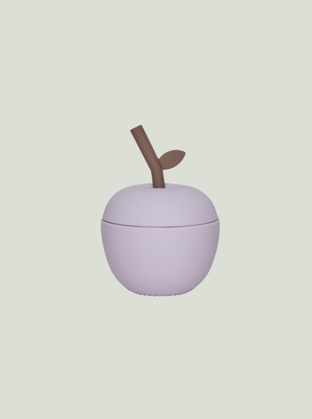 Kubek ze słomką Apple Cup Lavender OYOY Mini