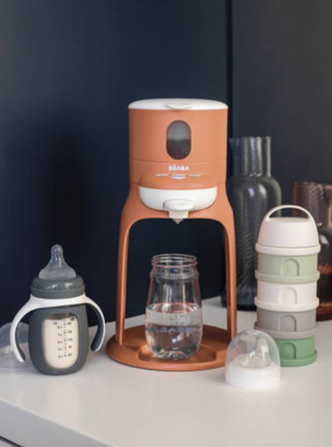 Beaba Bib'expresso Ekspres do mleka 2w1 Terracota LIMITED EDITION