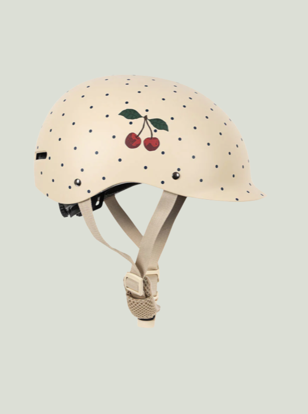 Kask Rowerowy BICYCLE HELMET NAVY DOT Konges Sløjd