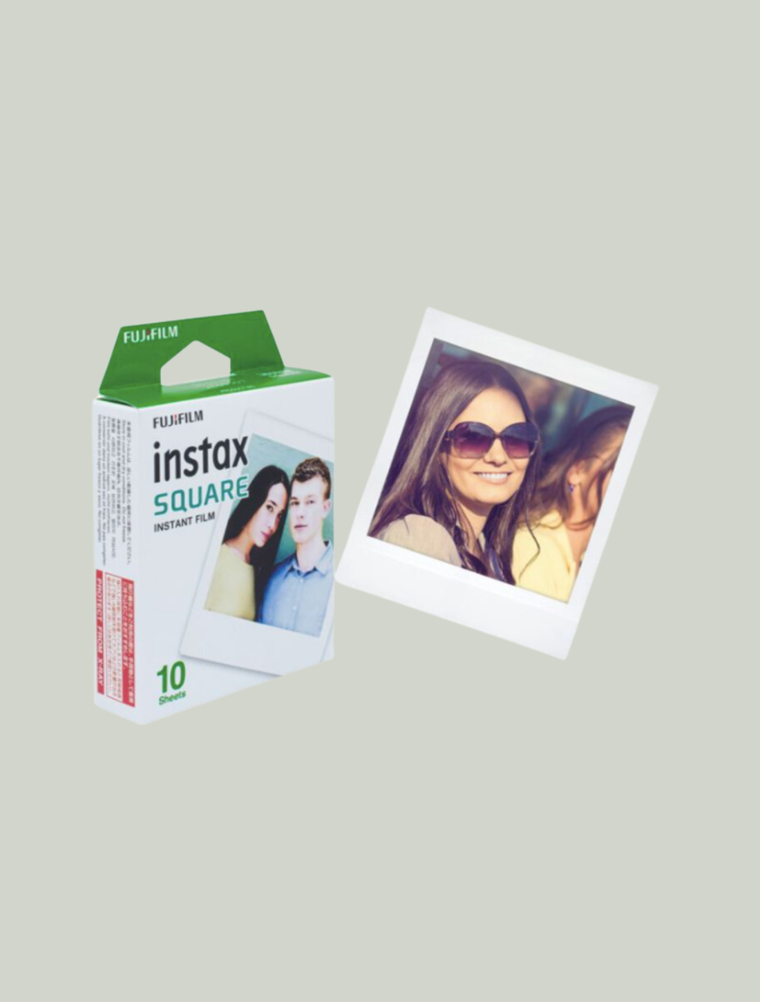 Wkłady Fujifilm Instax Square Film White Frame