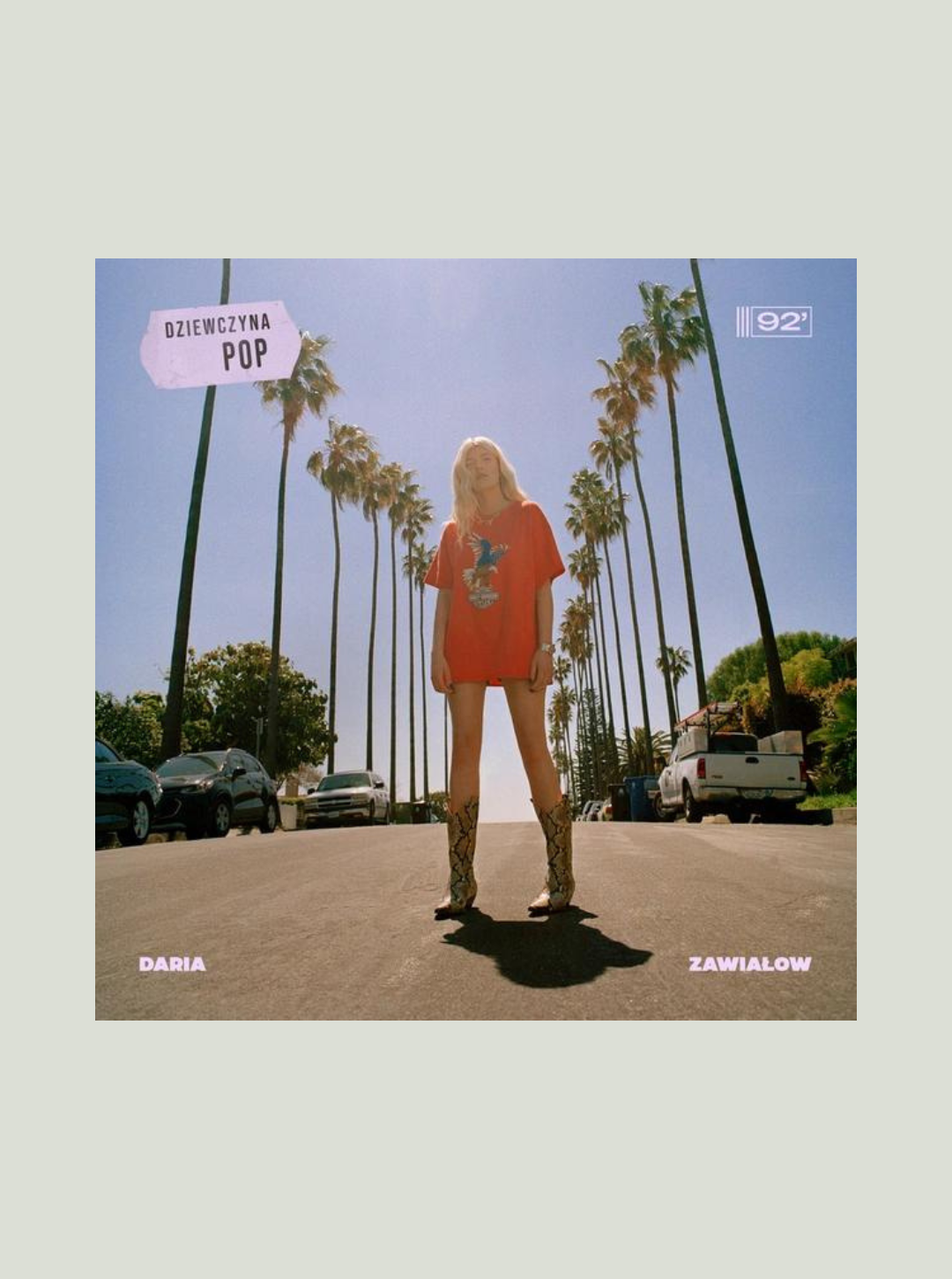 Płyta winylowa DARIA ZAWIAŁOW - DZIEWCZYNA POP LP 92' EDITION
