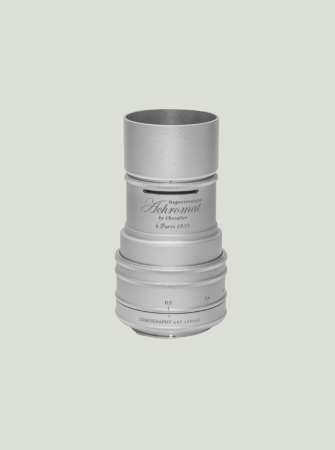 Obiektyw Daguerreotype Achromat 2.9/64 Art Lens Aluminium Silver, Canon EF Mount Lomography