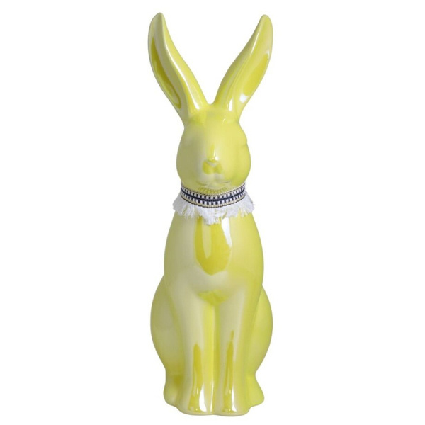 Zając żółty połysk 40,5cm